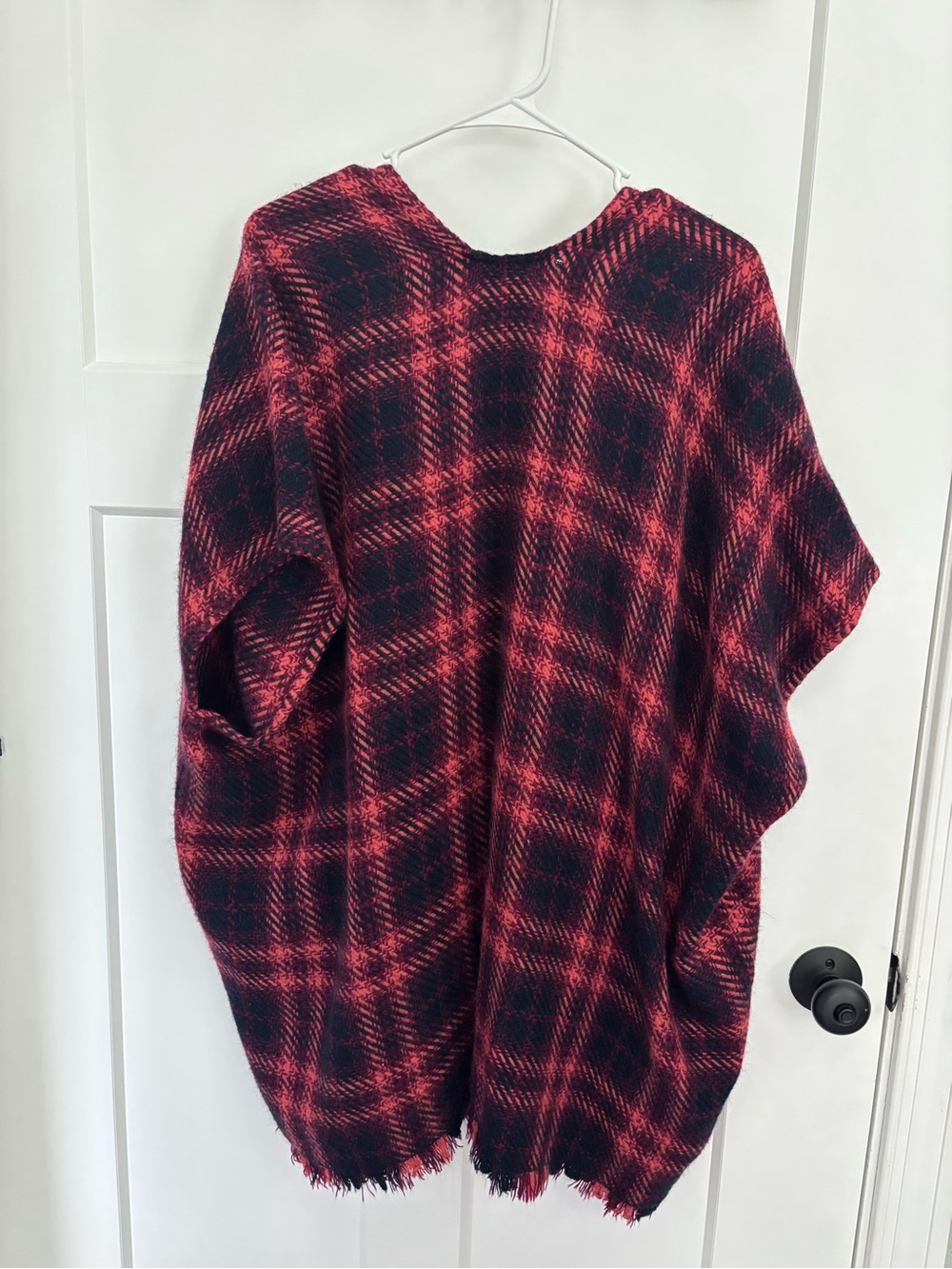Loft Plaid Shawl - Picture 2 of 5